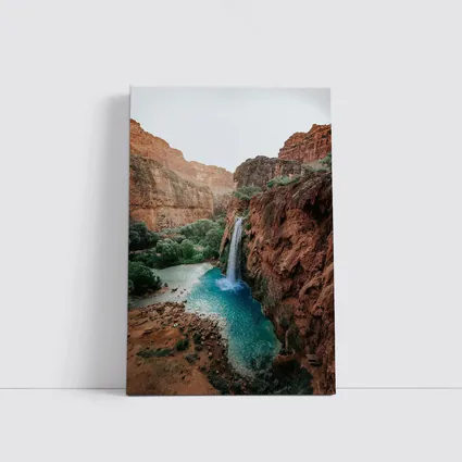 Havasu Falls Red Canyon Turquoise Pool