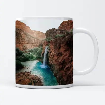Havasu Falls Red Canyon Turquoise Pool