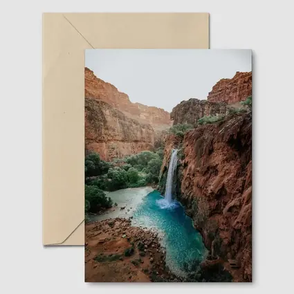 Havasu Falls Red Canyon Turquoise Pool