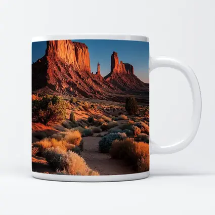 Monument Valley Desert Red Rock Landscape