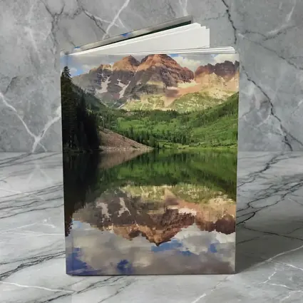 Maroon Bells Mountain Lake Reflection Colorado