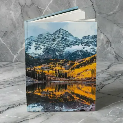 Maroon Bells Snow Autumn Lake Reflection