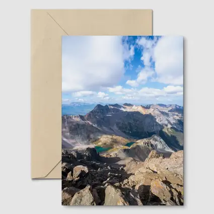 Rocky Mountain Summit View Turquoise Lakes