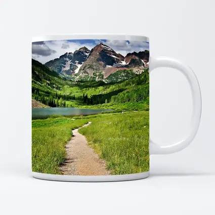 Maroon Bells Trail Colorado Mountain Lake