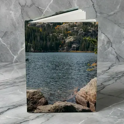 Alpine Lake Rocky Mountain Autumn Forest