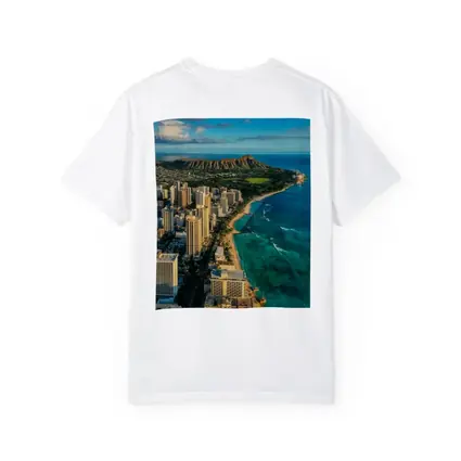 Waikiki Beach Diamond Head Aerial City View