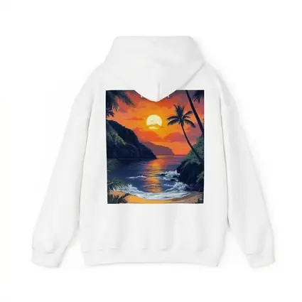 Aloha Hawaii Tropical Beach Sunset Art