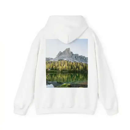 Mountain Peak Reflected In Alpine Lake