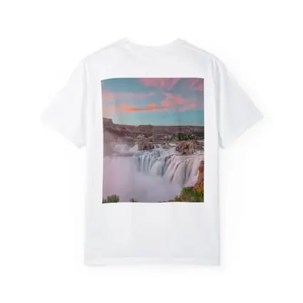 Shoshone Falls Idaho Sunset Sky Waterfall