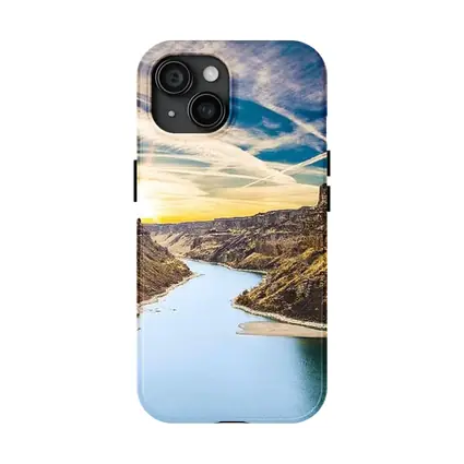 Canyon River Valley Sunset Sky View