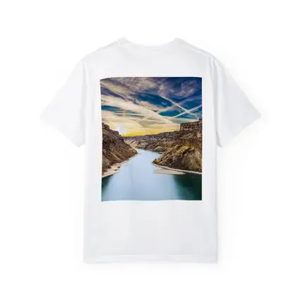 Canyon River Valley Sunset Sky View