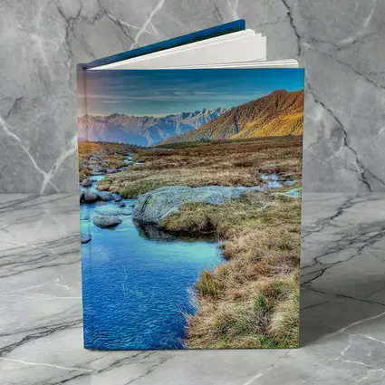 Mountain Stream Sunrise Alpine Valley Landscape