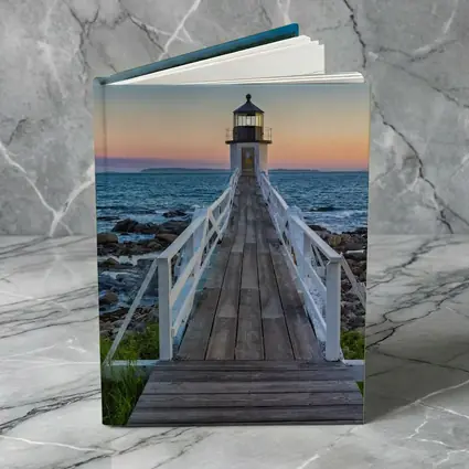 Marshall Point Lighthouse Coastal Sunset View