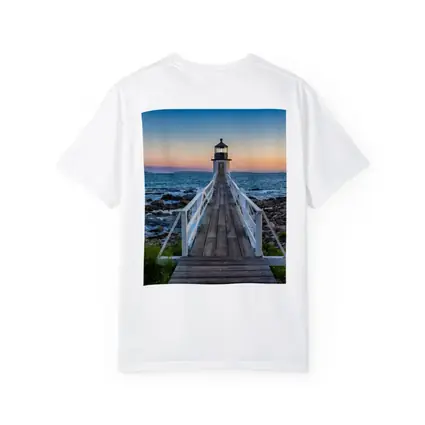 Marshall Point Lighthouse Coastal Sunset View