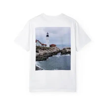 Portland Head Lighthouse Rocky Maine Coastline