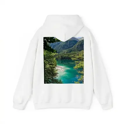 Turquoise Alpine Lake Mountain Forest View