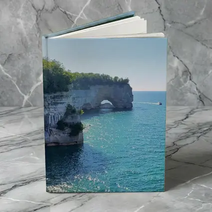 Pictured Rocks Arch Cliffs Lake Superior