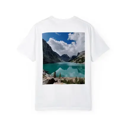 Turquoise Alpine Lake Rocky Mountain Landscape