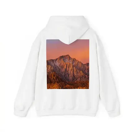 Sierra Nevada Mountain Peak Sunset Glow