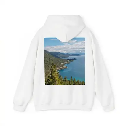Lake Tahoe Blue Water Pine Forest View