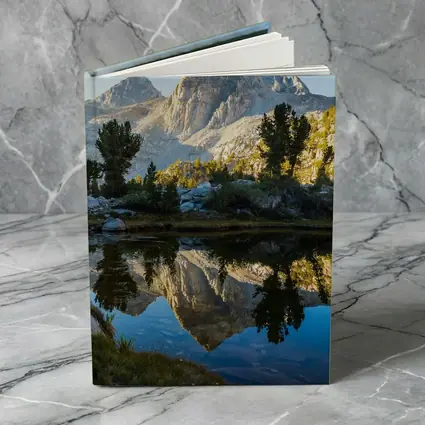Mountain Peak Reflected in Alpine Lake