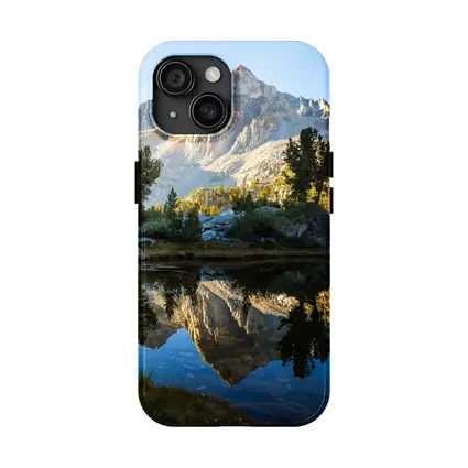 Mountain Peak Reflected in Alpine Lake