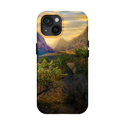 Red Rock Canyon Desert Sunset Landscape