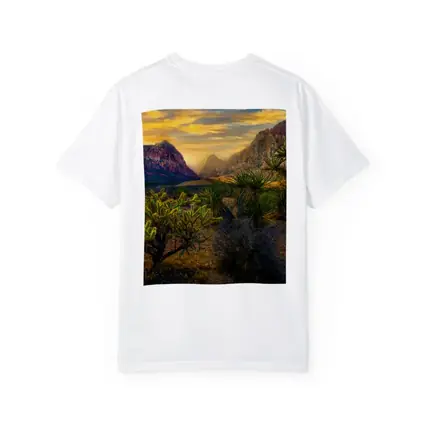 Red Rock Canyon Desert Sunset Landscape
