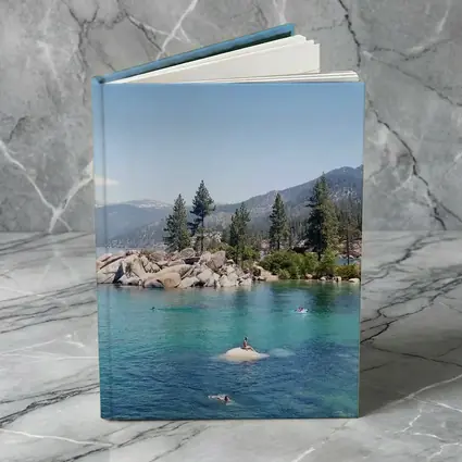 Lake Tahoe Clear Water Mountains Pine Trees
