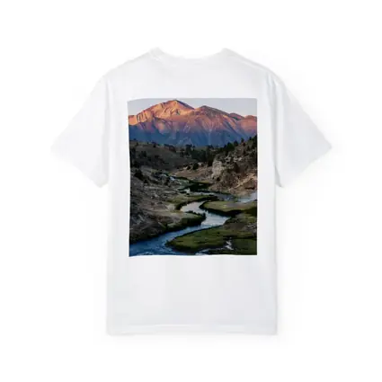 Winding River Valley Mountain Sunrise Landscape
