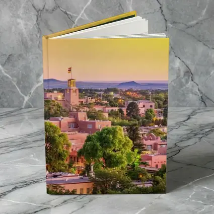 Santa Fe New Mexico Skyline Sunset View
