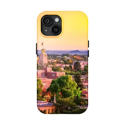 Santa Fe New Mexico Skyline Sunset View