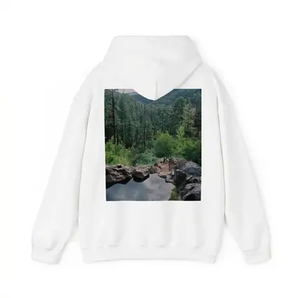 Natural Hot Spring Forest Mountain Valley View