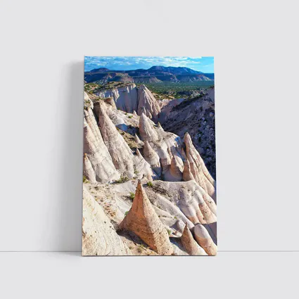 Tent Rocks Canyon New Mexico Desert Landscape