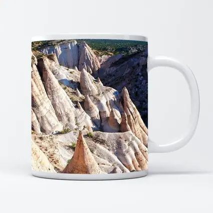 Tent Rocks Canyon New Mexico Desert Landscape