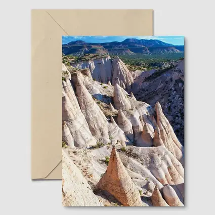 Tent Rocks Canyon New Mexico Desert Landscape