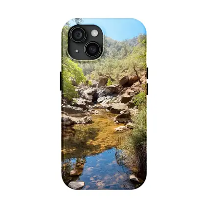 Rocky Creek Stream Forest Mountain Landscape