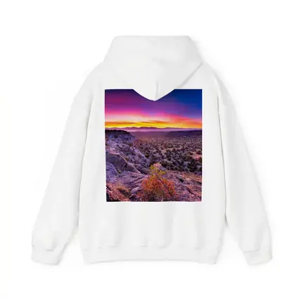 Desert Southwest Sunset Over Rocky Cliffside
