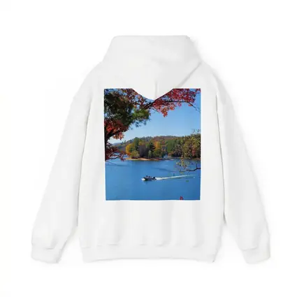 Autumn Lake Boat Ride Colorful Forest