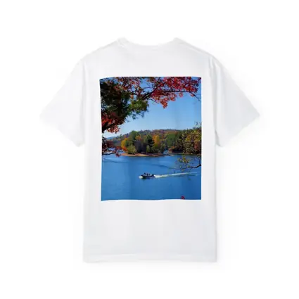 Autumn Lake Boat Ride Colorful Forest