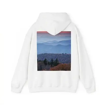 Blue Ridge Mountains Autumn Sunset Landscape