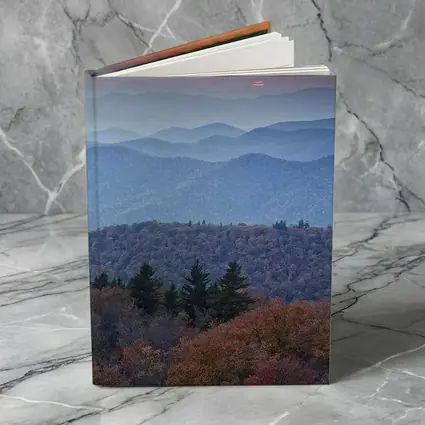Blue Ridge Mountains Autumn Sunset Landscape