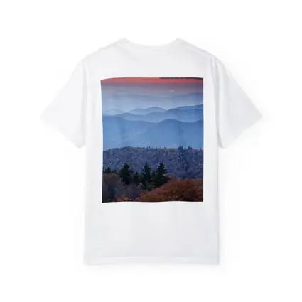Blue Ridge Mountains Autumn Sunset Landscape