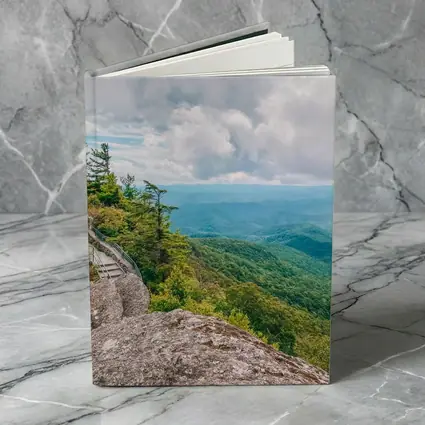 Mountain Overlook Green Forest Valley View