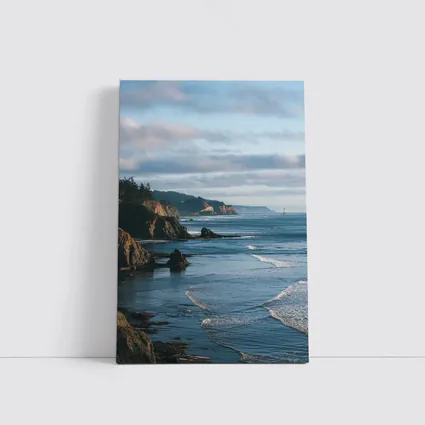 Rocky Pacific Coastline Cliffs Ocean View