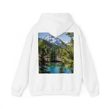 Snow Mountain Lake Forest Pine Trees