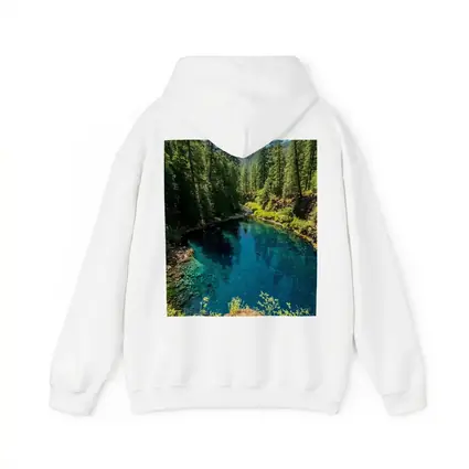 Crystal Blue Forest River Oregon Nature