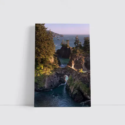 Oregon Coast Rocky Sea Arch Cove