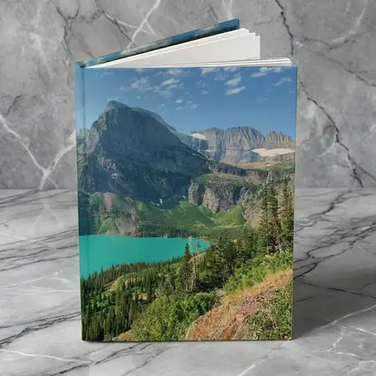 Turquoise Mountain Lake Glacier National Park