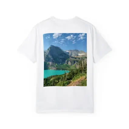Turquoise Mountain Lake Glacier National Park